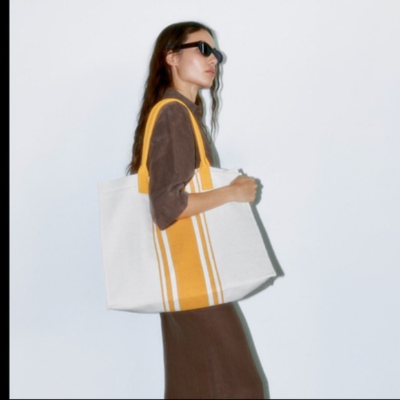MAXI FABRIC TOTE - Picture 1 of 4
